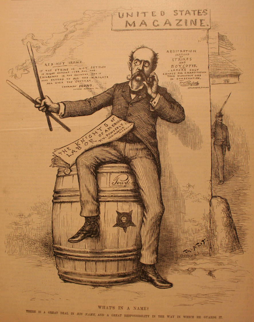 "What's In A Name" from Harper's Weekly, April 10, 1886