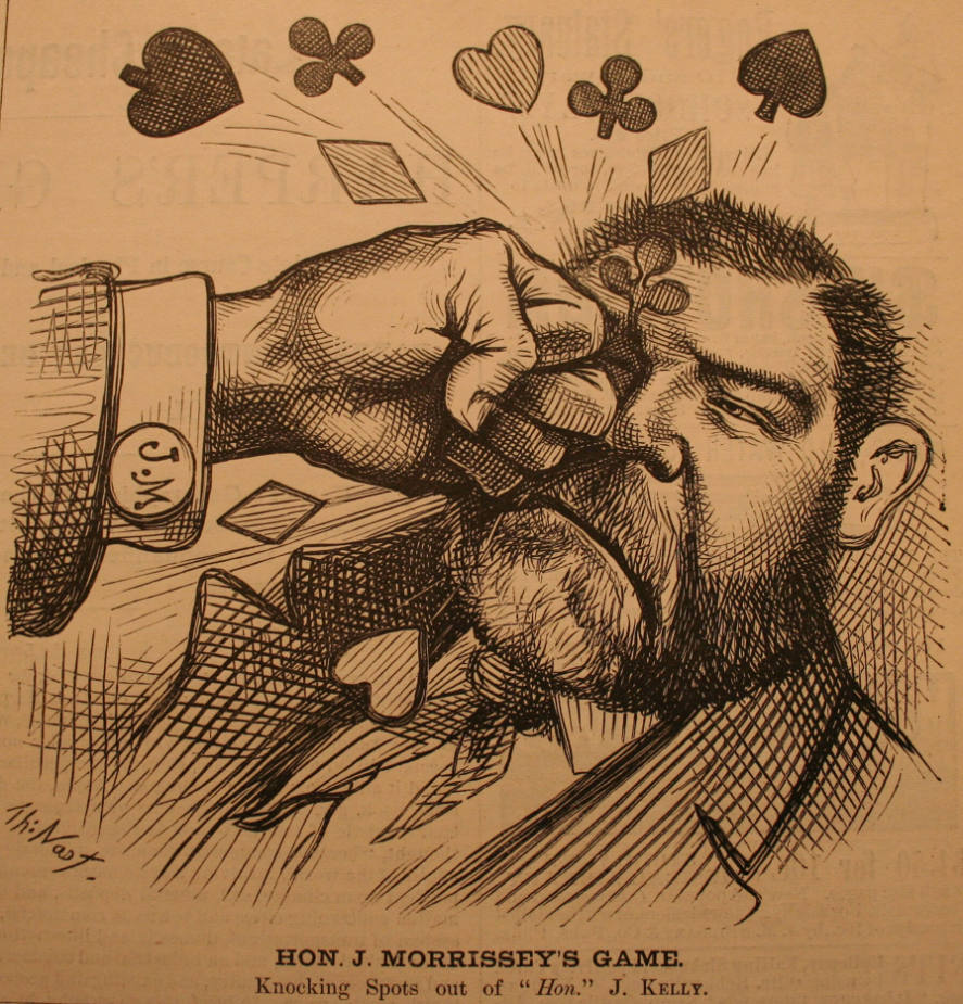 "Honorable J. Morrissey's Game" from Harper's Weekly, November 24, 1877