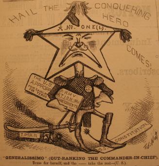 " 'Generalissimo' " from Harper's Weekly, December 1, 1877