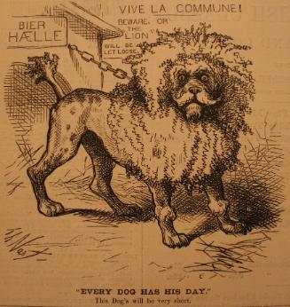 "Every Dog Has His Day" from Harper's Weekly, June 29, 1878