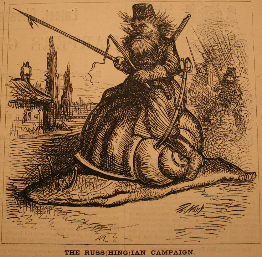 "The Russian Campaign" from Harper's Weekly, June 30, 1887