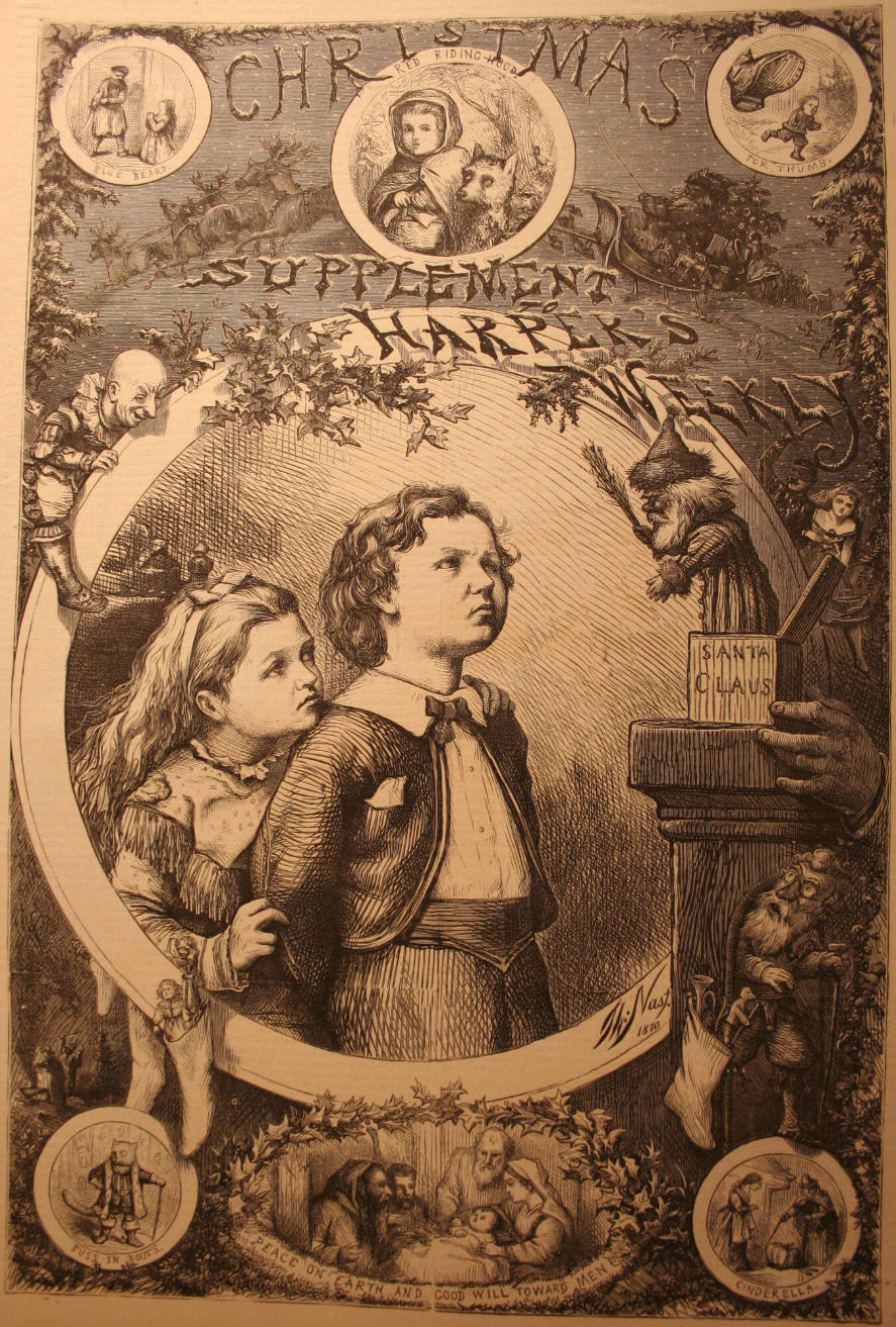 "Christmas Supplement" from Harper's Weekly, December 31, 1870