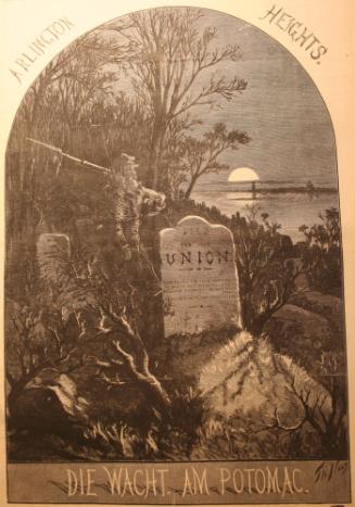 "Die Wacht Am Potomac" from Harper's Weekly, January 14, 1871