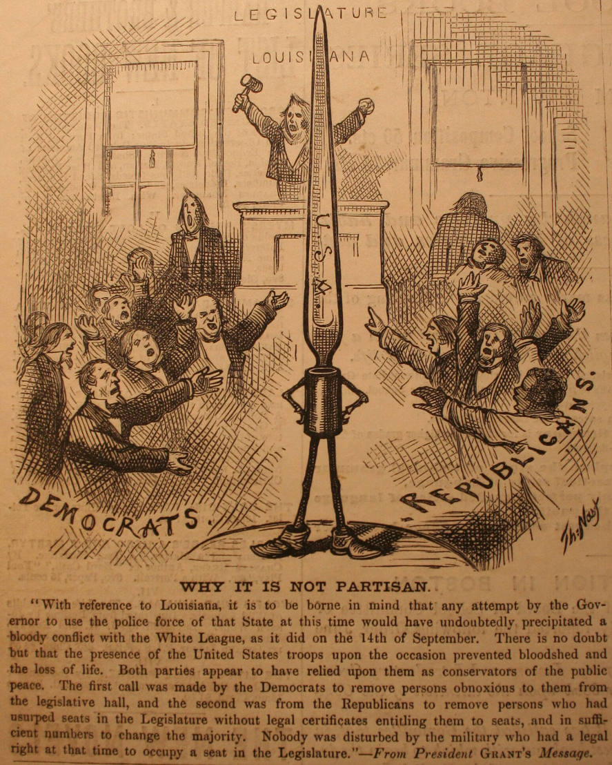 "Why It Is Not Partisan" from Harper's Weekly, January 30, 1875