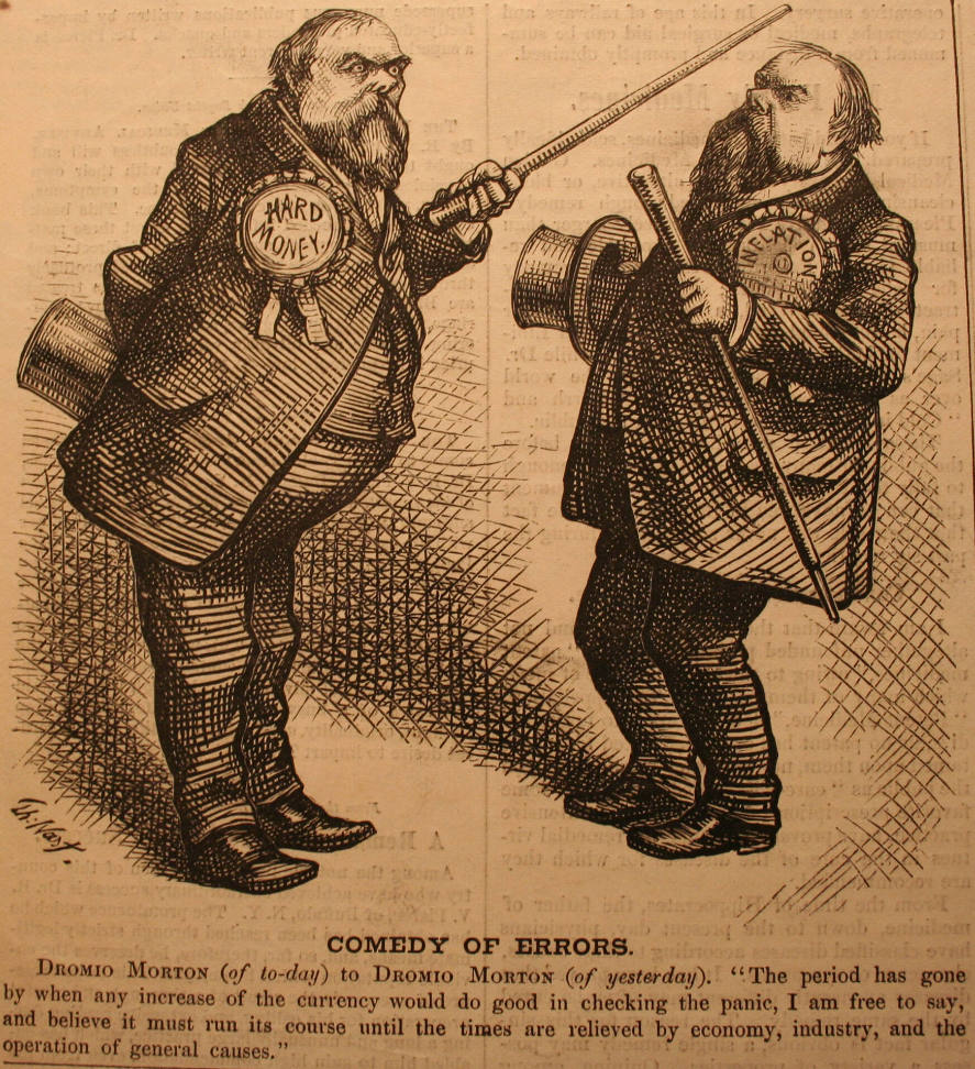 "Comedy Of Errors" from Harper's Weekly, August 28, 1875