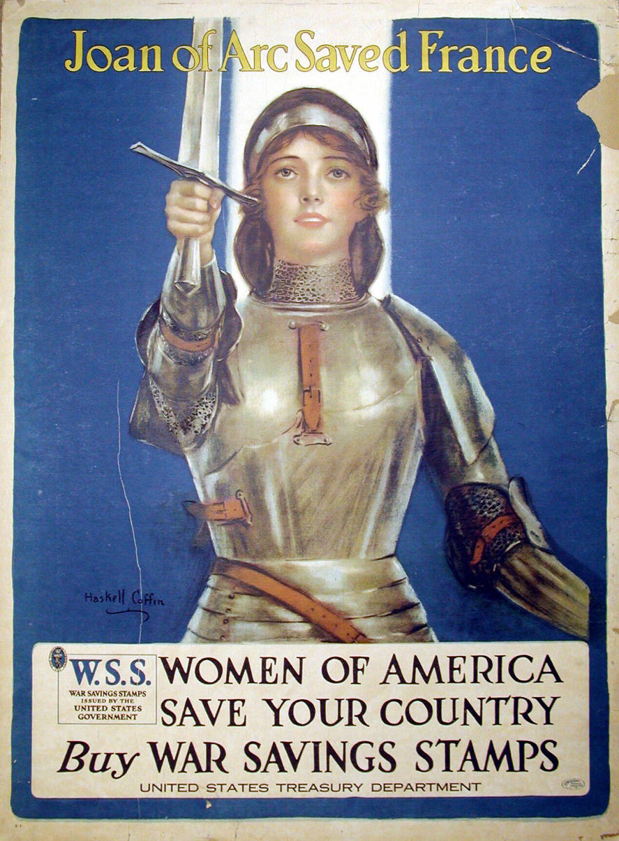 Joan of Arc Saved France, Woman of America...