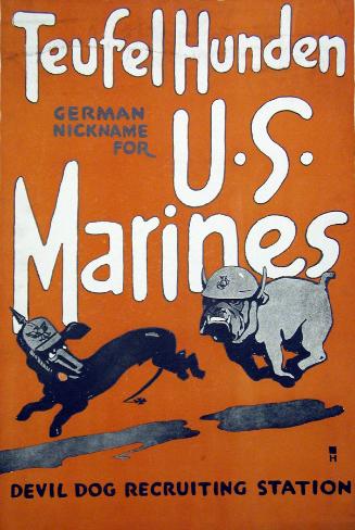 Teufel Hunden, German Nickname for U.S. Marines