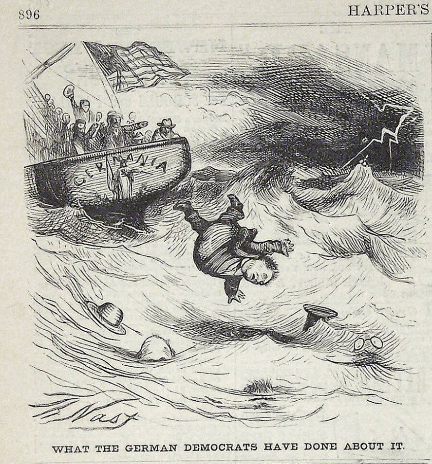 'What the German Democrats" from Harper's Weekly, September 23, 1871