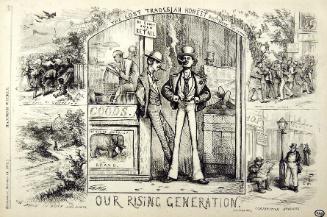 "Our Rising Generation" from Harper's Weekly, October 14, 1871