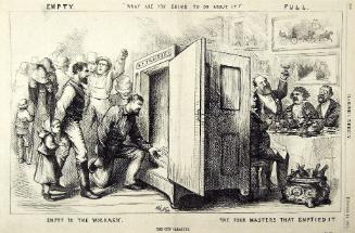 "The City Treasury" from Harper's Weekly, October 14, 1871