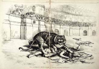 "The Tammany Tiger Loose" from Harper's Weekly, November 4, 1871