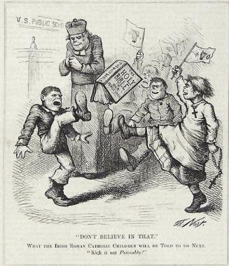 "Don't Believe In That" from Harper's Weekly, December 23, 1871