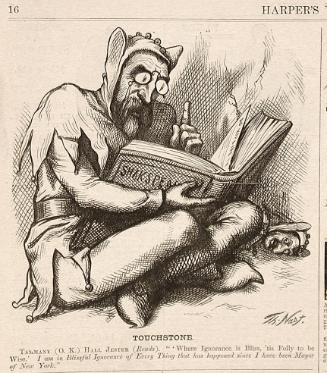 "Touchstone" from Harper's Weekly, January 6, 1872