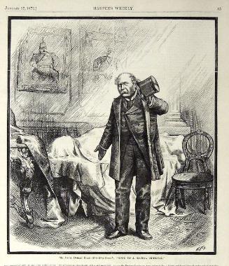 "Gone To A Higher Tribunal" from Harper's Weekly, January 27, 1872