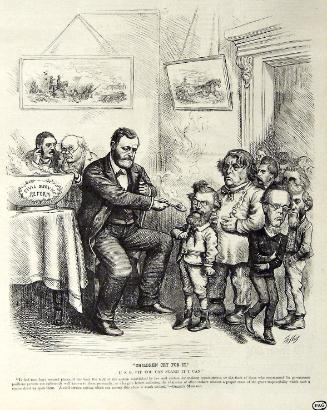 "Children Cry For It" from Harper's Weekly, February 3, 1872