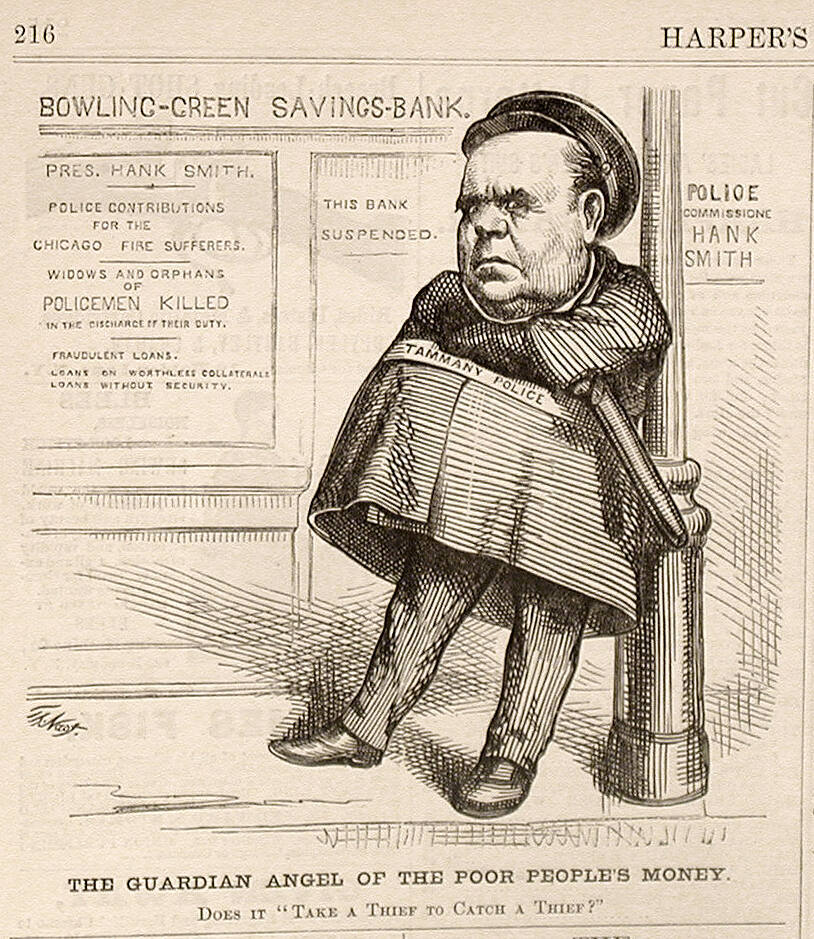 "The Guardian Angel Of The Poor" from Harper's Weekly, March 16, 1872