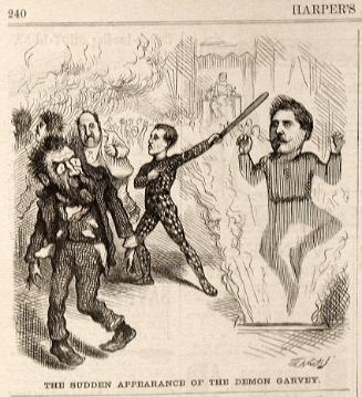 "The Sudden Appearance" from Harper's Weekly, March 23, 1872