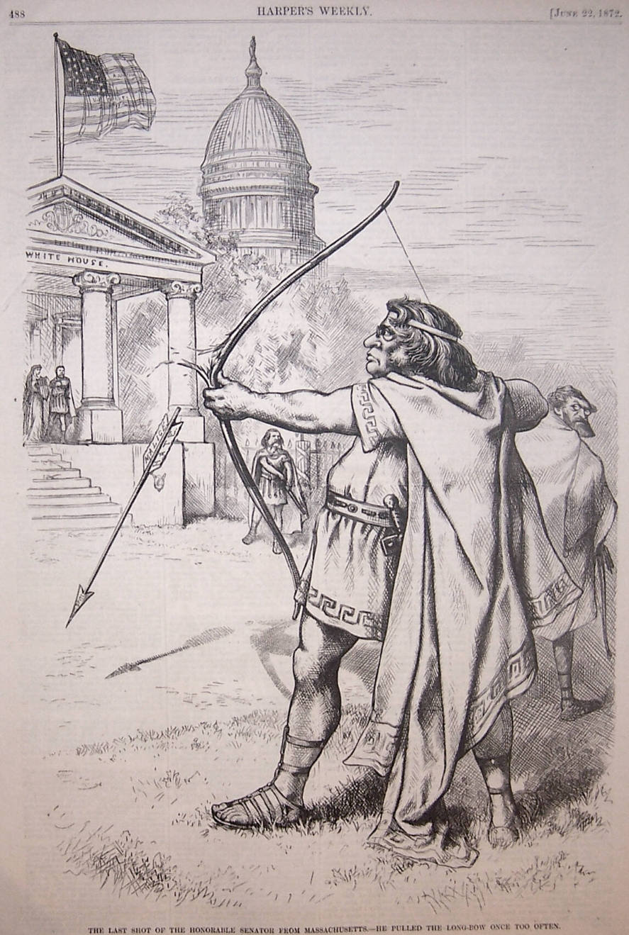 "A 'Liberal' Surrender" from Harper's Weekly, May 11, 1872