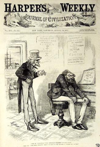 "Carl Is Disgusted" from Harper's Weekly, August 24, 1872