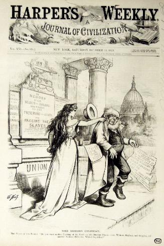 "More Secession Conspiracy" from Harper's Weekly, October 12, 1872