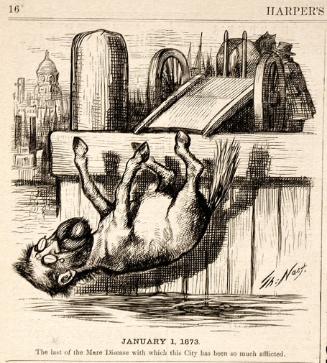 "January 1, 1873" from Harper's Weekly, January 4, 1873