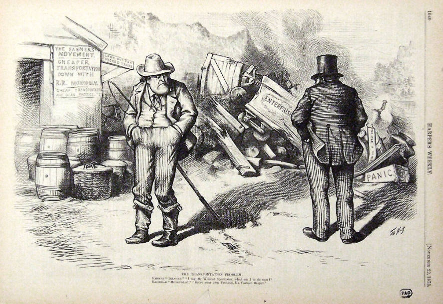 "The Transportation Problem" from Harper's Weekly, November 22, 1873