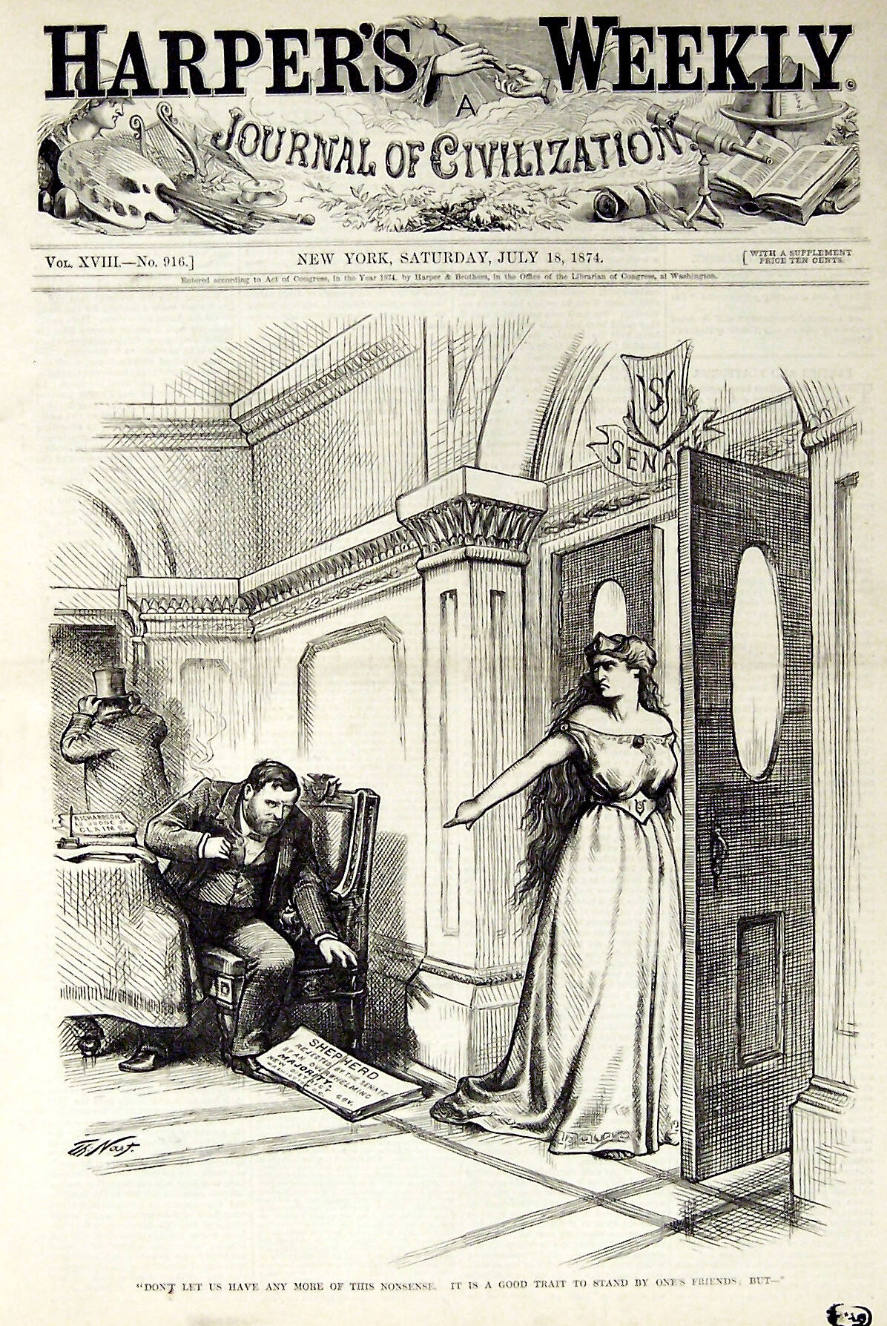 "Don't Let Us Have Any More" from Harper's Weekly, July 18, 1874