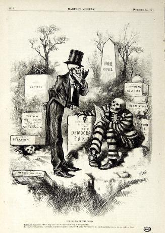 "The Rsising Of The Dead" from Harper's Weekly, December 12, 1874