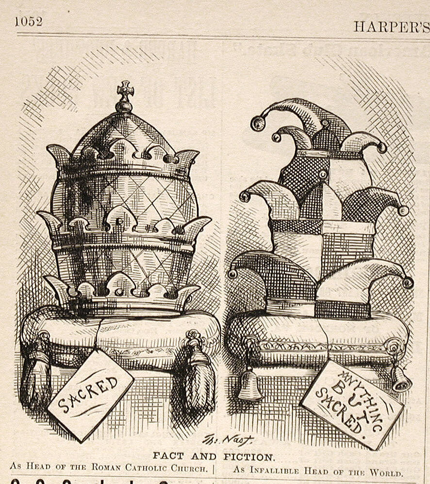 "Fact And Fiction" from Harper's Weekly, December 19, 1874