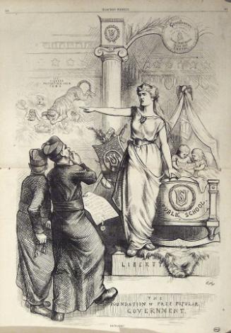 "Beware" from Harper's Weekly, July 3, 1875
