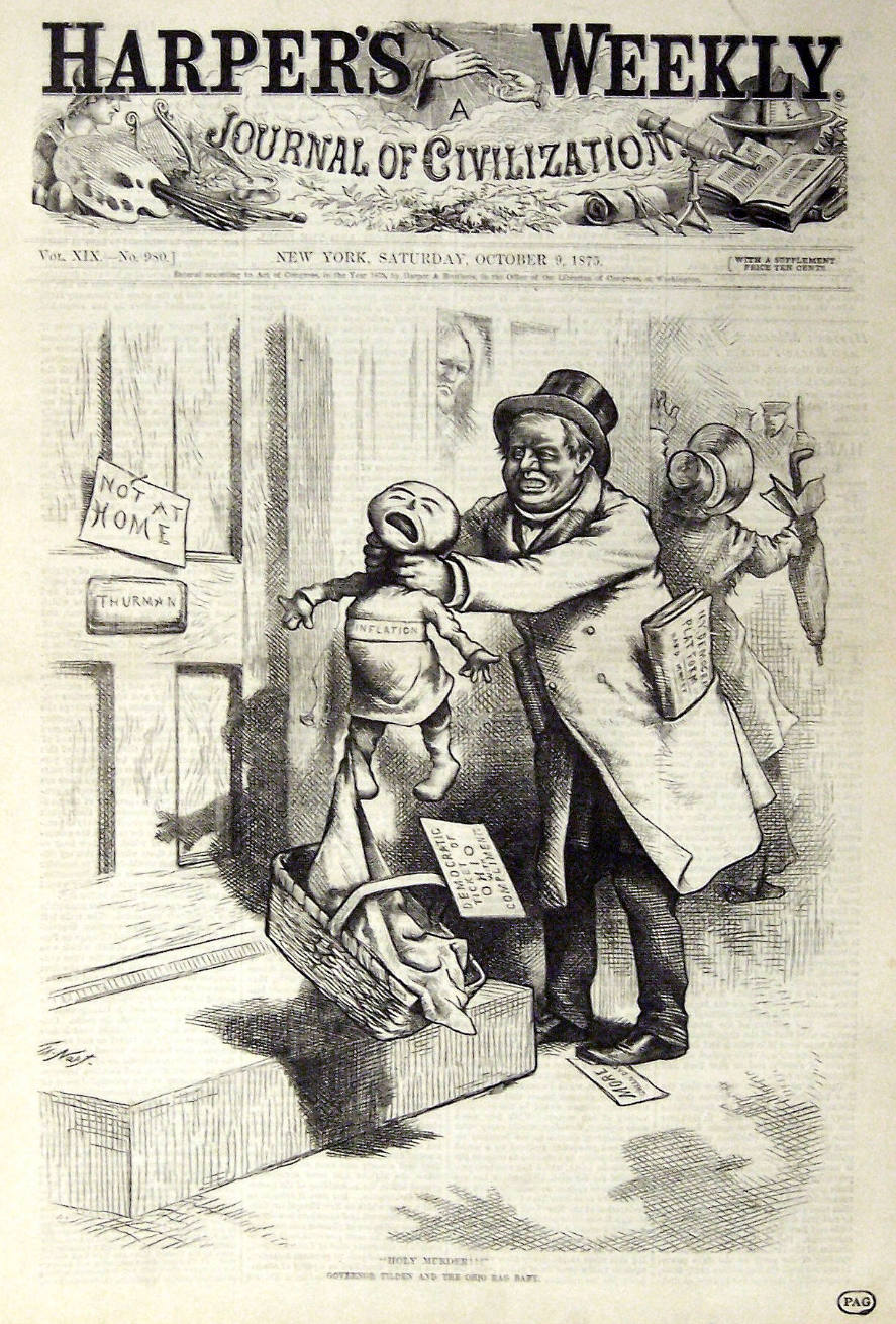 "Holy Murder" from Harper's Weekly, October 9, 1875