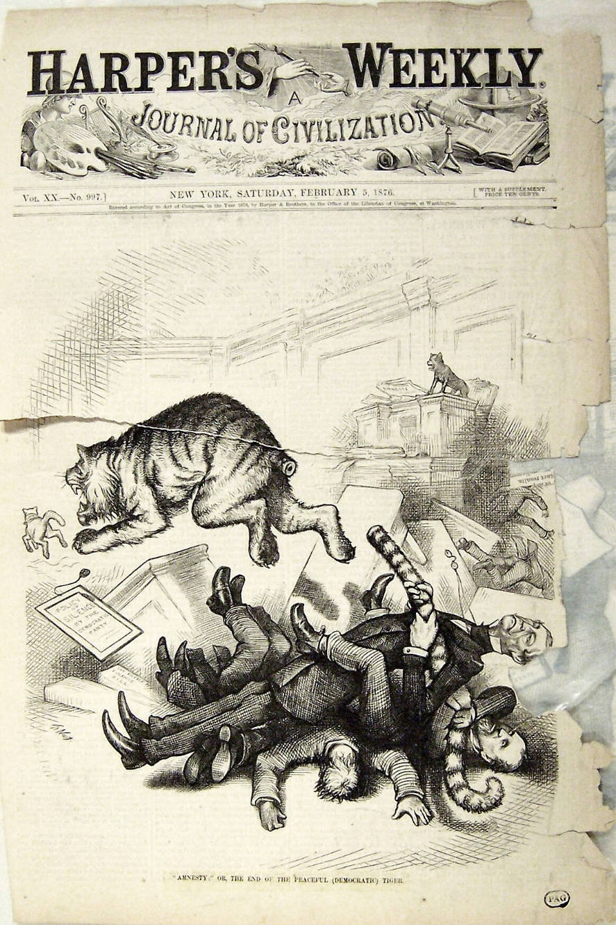 "Amnesty" from Harper's Weekly, February 5, 1876