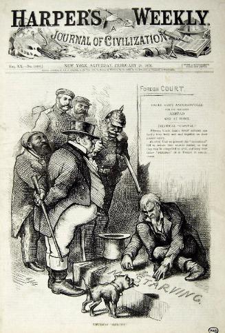 "Republican Simplicity" from Harper's Weekly, February 26, 1876