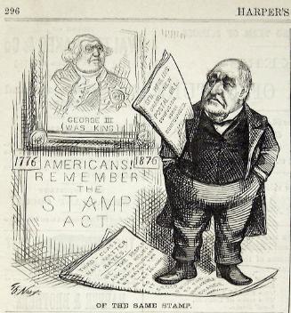 "Of the Same Stamp" from Harper's Weekly, April 8, 1876