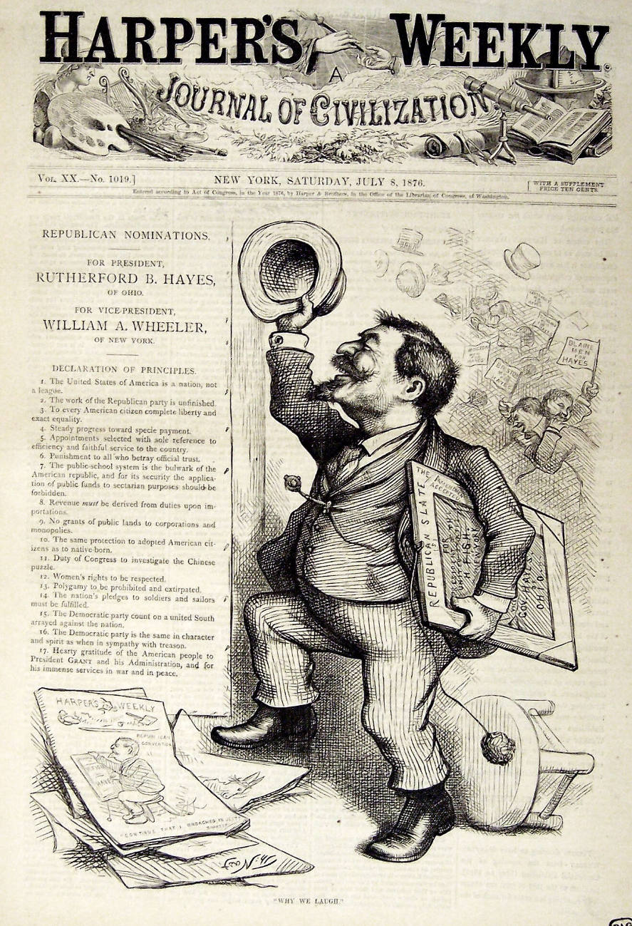 "Why We Laugh" from Harper's Weekly, July 8, 1876