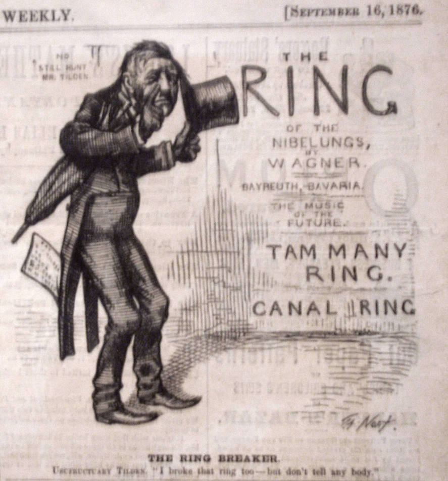 "The Ring Breaker" from Harper's Weekly, September 16, 1876