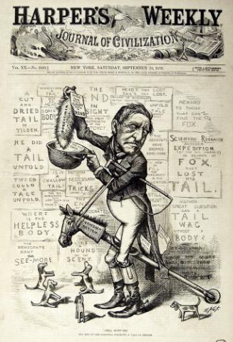 "Still Hunt-ing" from Harper's Weekly, September 23, 1876