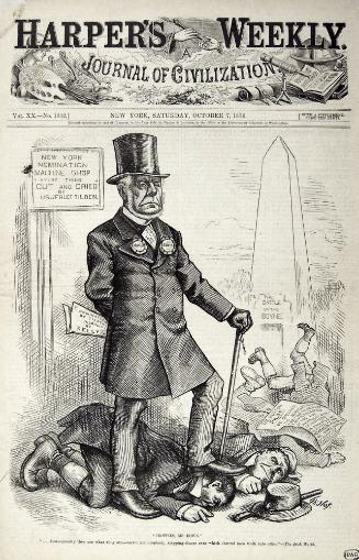 "Croppies, Lie Down" from Harper's Weekly, October 7, 1876