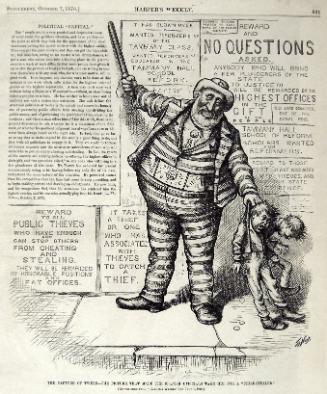 "The Capture of Tweed" from Harper's Weekly, October 7, 1876