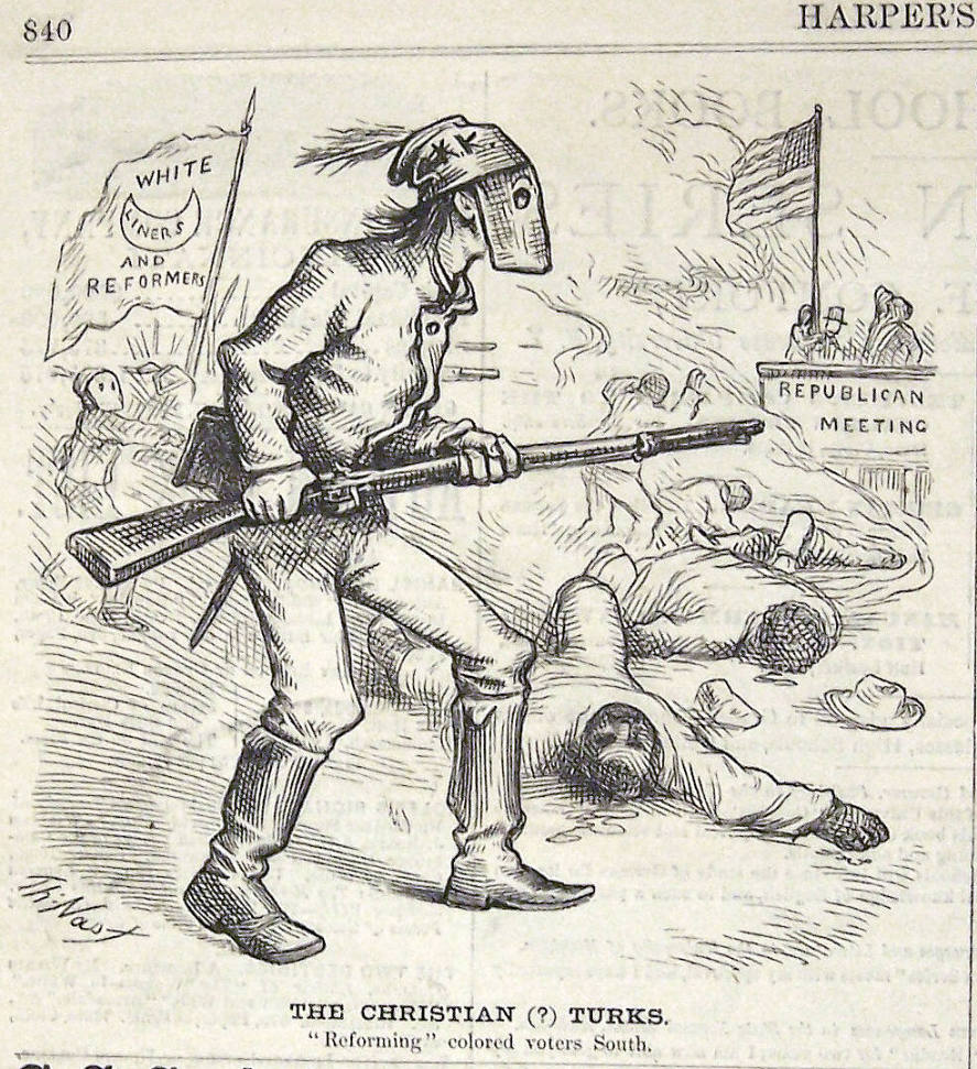 "The Christian (?) Turks" from Harper's Weekly, October 14, 1876