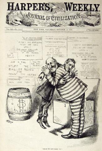 "Willie We Have Missed You" from Harper's Weekly, October 28, 1876