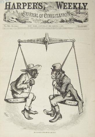 "The Ignorant Vote" from Harper's Weekly, December 9, 1876