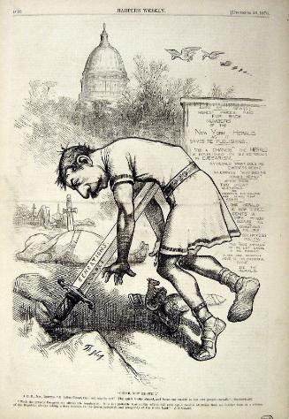 "Caesar, Now Be Still" from Harper's Weekly, December 23, 1876