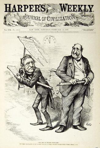 "The Best of Friends" from Harper's Weekly, February 10, 1877