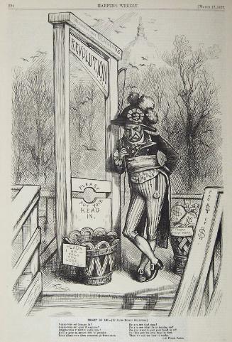 "Project De Loi" from Harper's Weekly, March 17, 1877