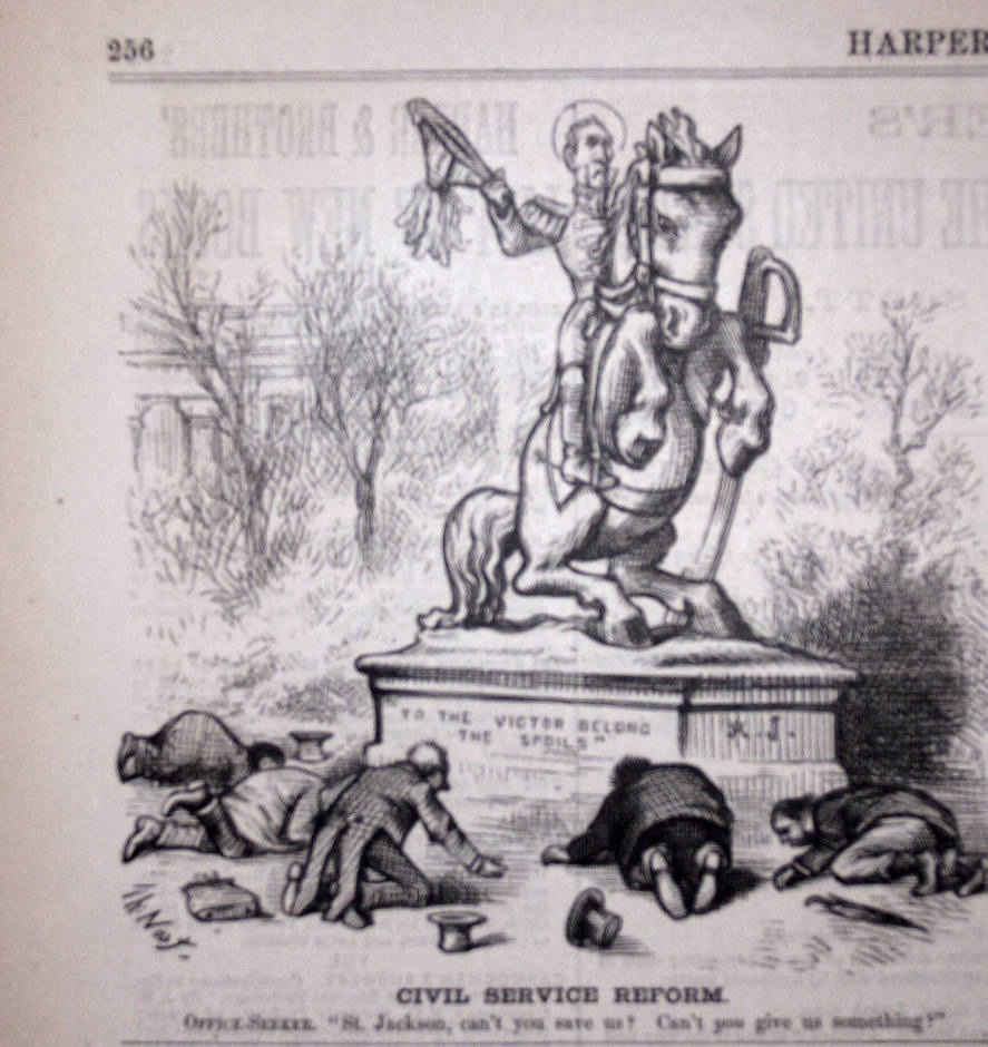 "Civil Service Reform" from Harper's Weekly, March 31, 1877