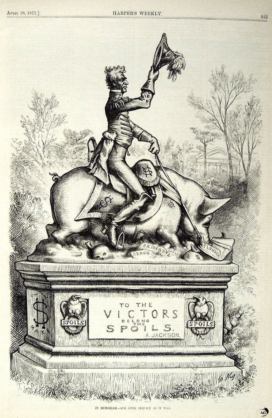 "In Memoriam" from Harper's Weekly, April 28, 1877