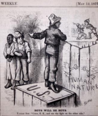 "Boys Will Be Boys" from Harper's Weekly, May 12, 1877