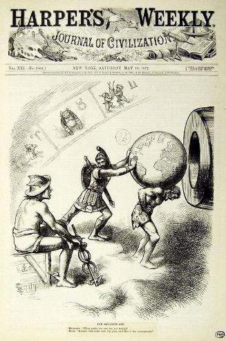 "The Advanced Age" from Harper's Weekly, May 19, 1877