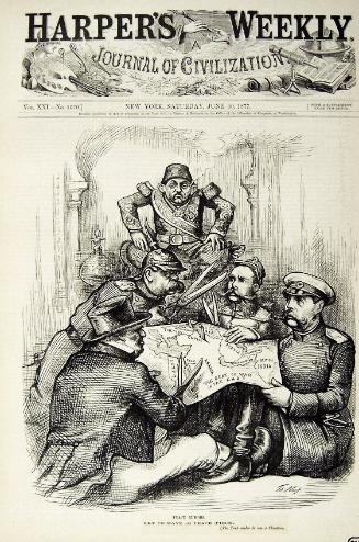 "Peace Rumors" from Harper's Weekly, June 30, 1877